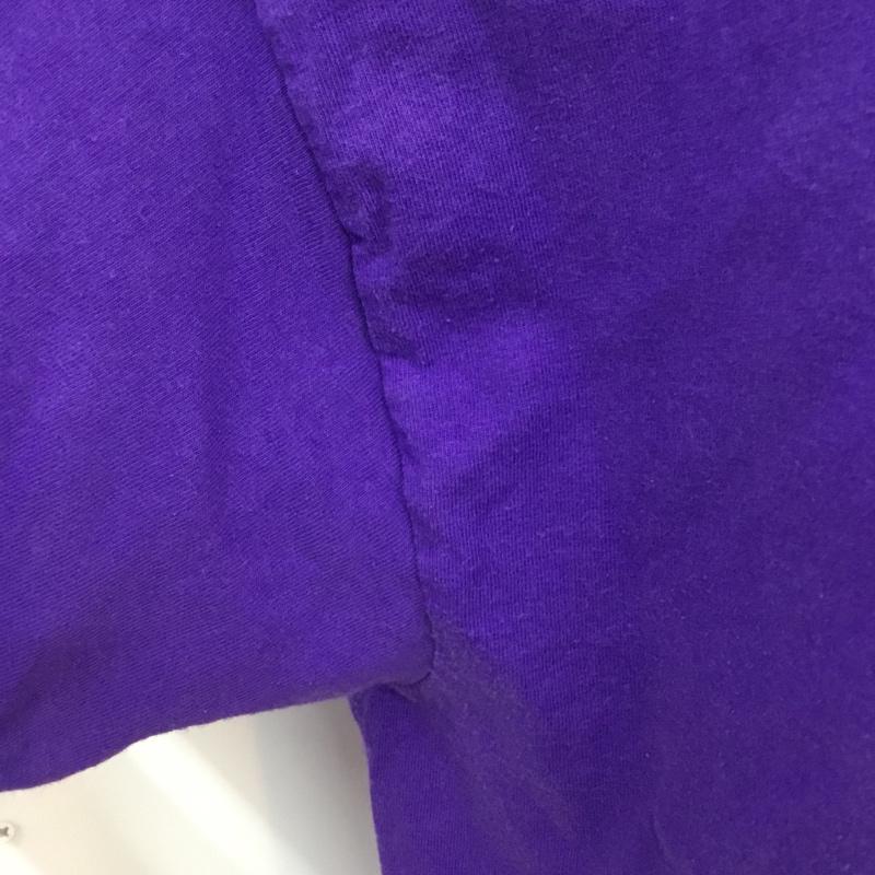 チャンピオン Campion Tシャツ 半袖 XL 無地 紫 / パープル / メンズ USED 古着 中古 10068408