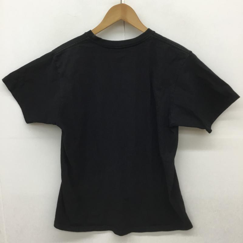ヒューストン HOUSTON Tシャツ 半袖 L プリント 黒 / ブラック / メンズ USED 古着 中古 10068421