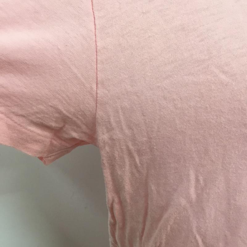 ラルフローレンスポーツ RALPHLAURENSPORT Tシャツ 半袖 Vネック M 桃 / ピンク / レディース USED 古着 中古 10068484