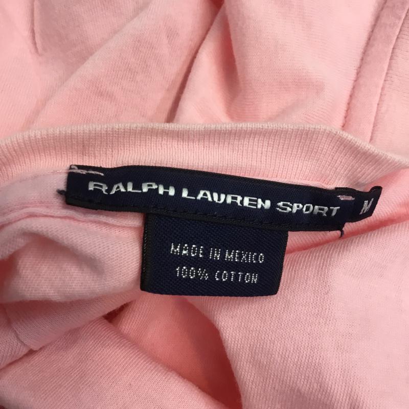 ラルフローレンスポーツ RALPHLAURENSPORT Tシャツ 半袖 Vネック M 桃 / ピンク / レディース USED 古着 中古 10068484