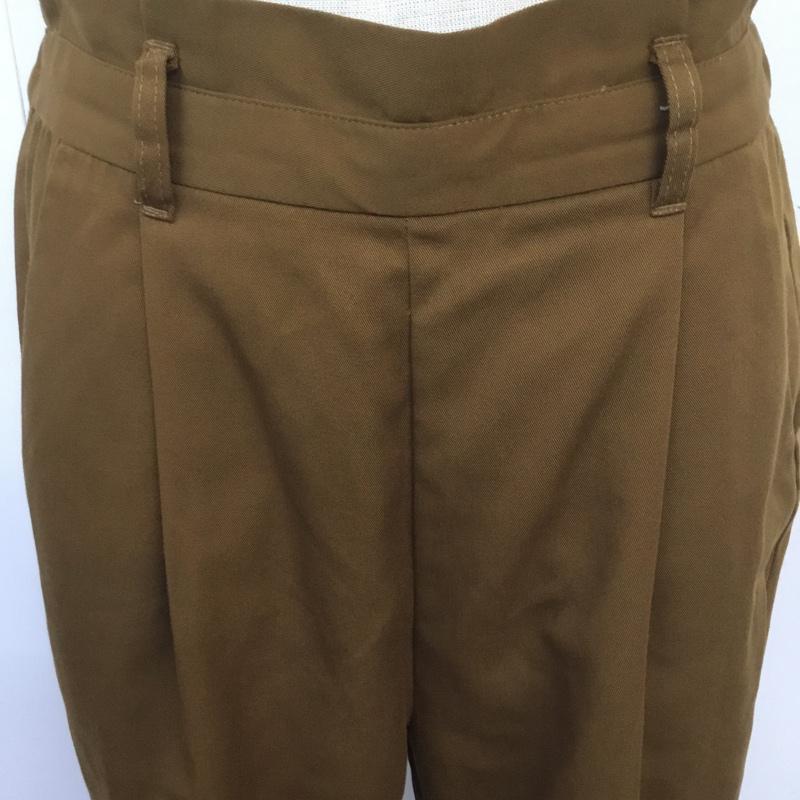 エヘカソポ ehka sopo パンツ スラックス FREE 無地 茶 / ブラウン / レディース USED 古着 中古 10068582