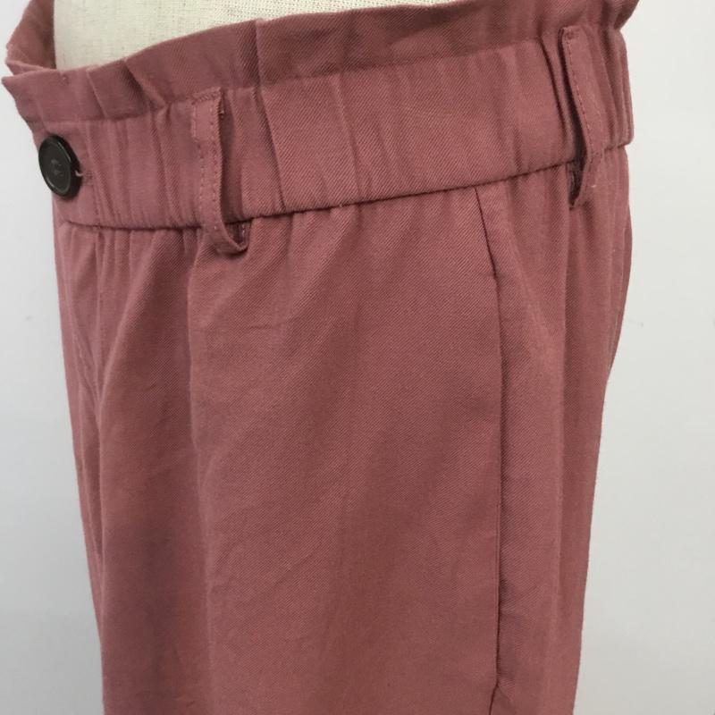 ザラ ZARA パンツ スラックス L 無地 桃 / ピンク / レディース USED 古着 中古 10068593