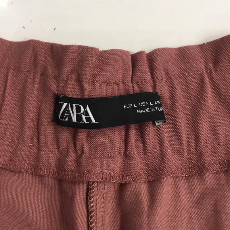 ザラ ZARA パンツ スラックス L 無地 桃 / ピンク / レディース USED 古着 中古 10068593