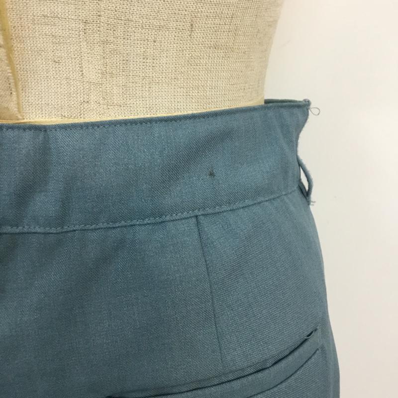 ジーナシス JEANASIS パンツ スラックス JS050378MC ストレッチスラックスパンツ FREE 無地 水色 / ライトブルー / レディース USED 古着 中古 10068677