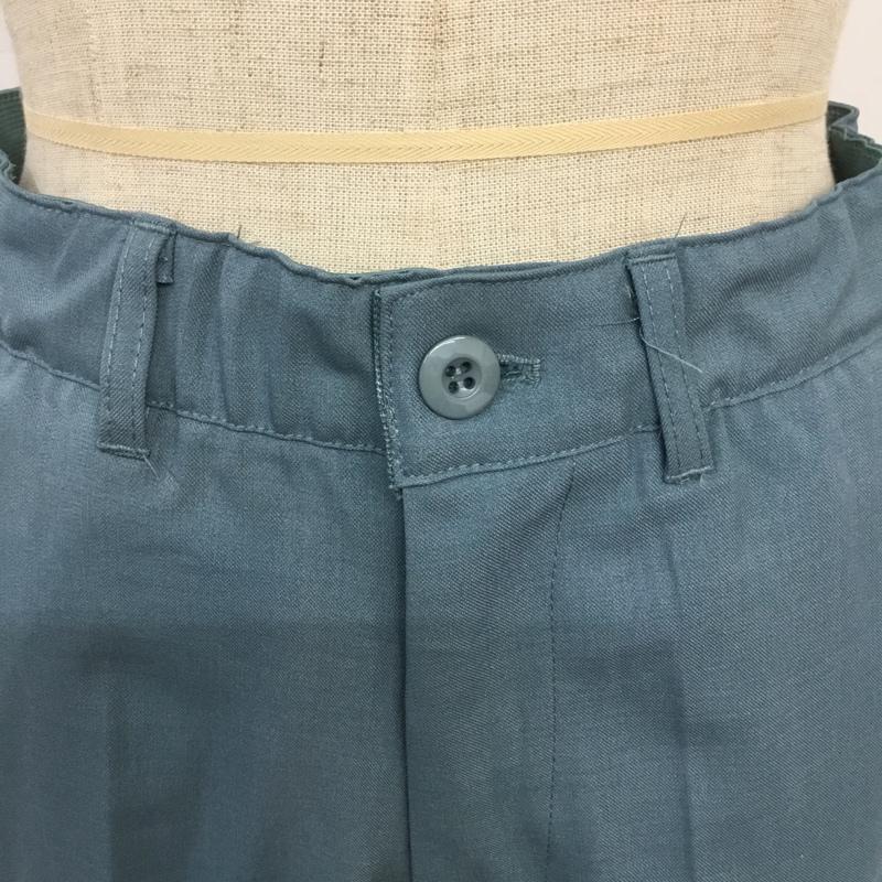 ジーナシス JEANASIS パンツ スラックス JS050378MC ストレッチスラックスパンツ FREE 無地 水色 / ライトブルー / レディース USED 古着 中古 10068677