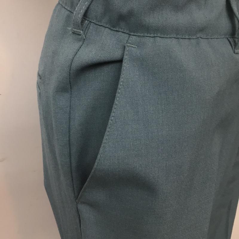 ジーナシス JEANASIS パンツ スラックス JS050378MC ストレッチスラックスパンツ FREE 無地 水色 / ライトブルー / レディース USED 古着 中古 10068677
