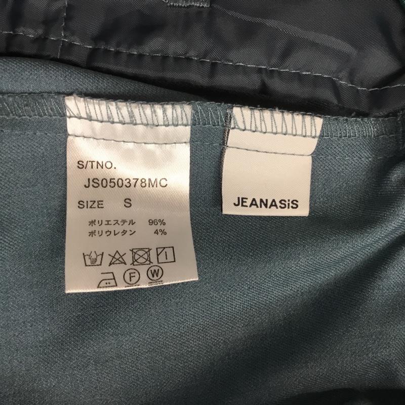 ジーナシス JEANASIS パンツ スラックス JS050378MC ストレッチスラックスパンツ FREE 無地 水色 / ライトブルー / レディース USED 古着 中古 10068677