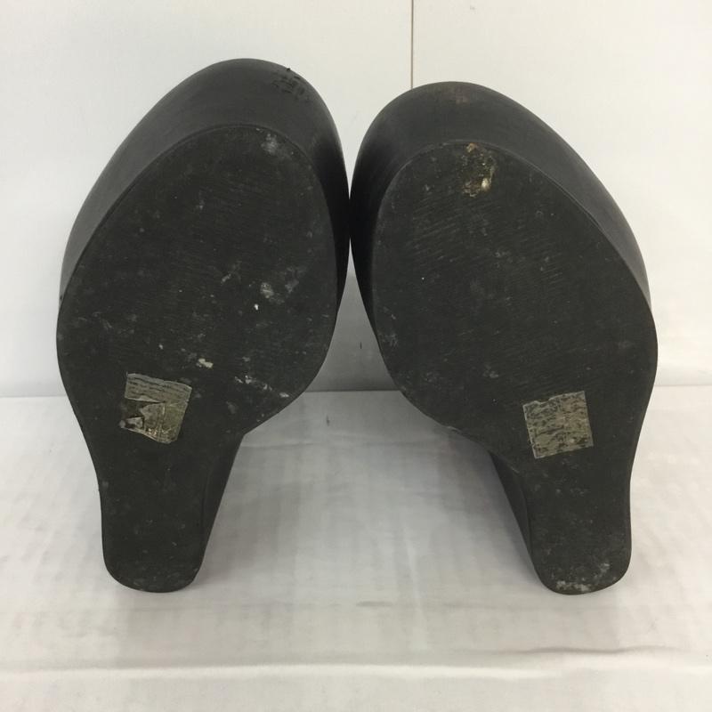 ローズバッド ROSE BUD サンダル サンダル 無地 黒 / ブラック / レディース USED 古着 中古 10068860