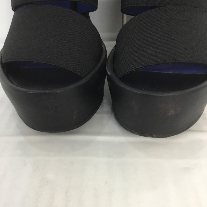 ローズバッド ROSE BUD サンダル サンダル 無地 黒 / ブラック / レディース USED 古着 中古 10068860
