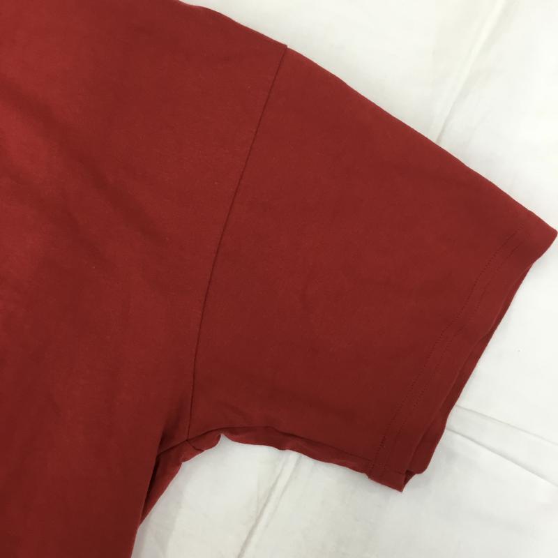 ナイキ NIKE Tシャツ 半袖 S ロゴ、文字 赤 / レッド / メンズ USED 古着 中古 10068885