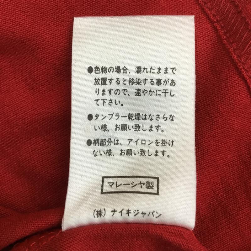 ナイキ NIKE Tシャツ 半袖 S ロゴ、文字 赤 / レッド / メンズ USED 古着 中古 10068885