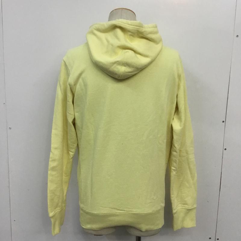 ディーゼル DIESEL パーカー 長袖 プルオーバー M プリント 黄 / イエロー / メンズ USED 古着 中古 10068941