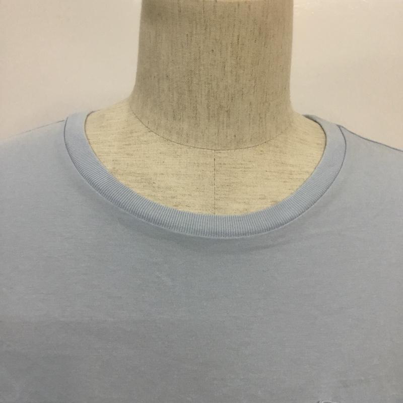 ポロバイラルフローレン Polo by RALPH LAUREN Tシャツ 半袖 XL 無地 水色 / ライトブルー / メンズ USED 古着 中古 10068986