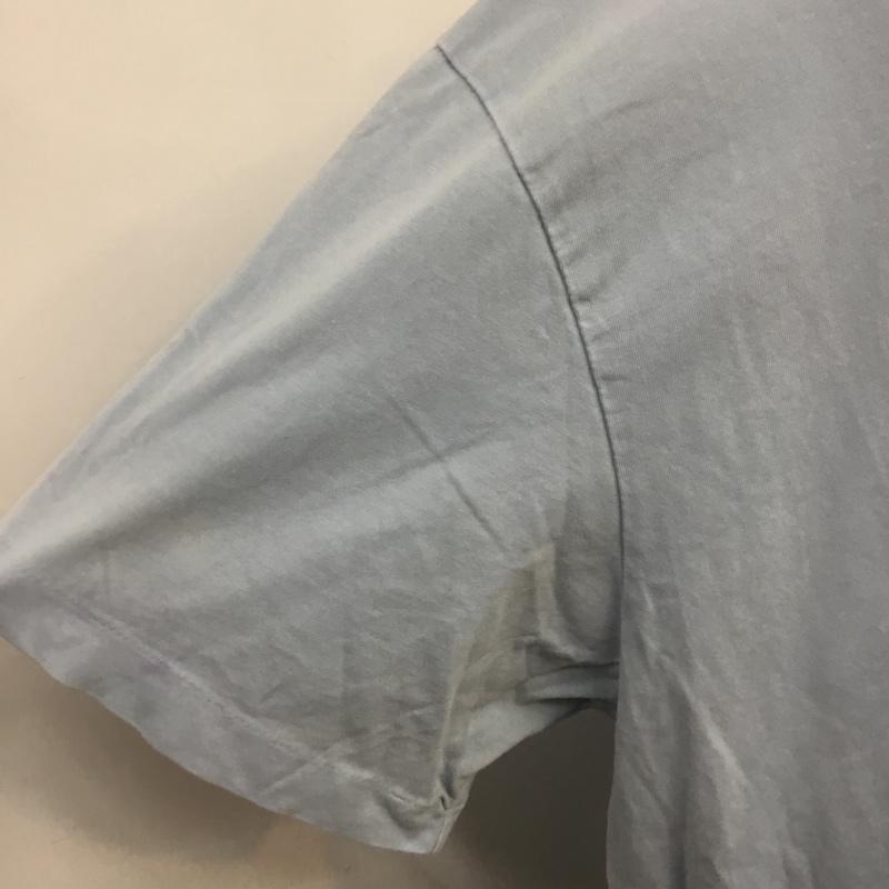 ポロバイラルフローレン Polo by RALPH LAUREN Tシャツ 半袖 XL 無地 水色 / ライトブルー / メンズ USED 古着 中古 10068986