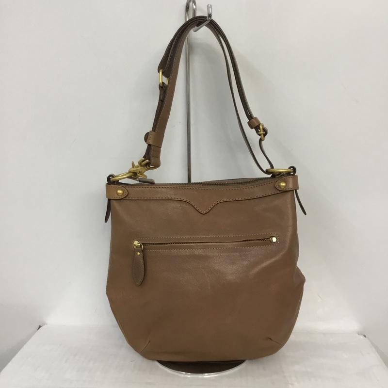 ダコタ Dakota ショルダーバッグ ショルダーバッグ レザー 無地 茶 / ブラウン / レディース USED 古着 中古 10069048