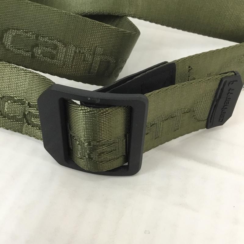 カーハート Carhartt ベルト・バックル ベルト WB5768 ナイロンウェビング ロックベルト ロゴ、文字 カーキ / カーキ / X 黒 / ブラック / メンズ USED 古着 中古 10069074