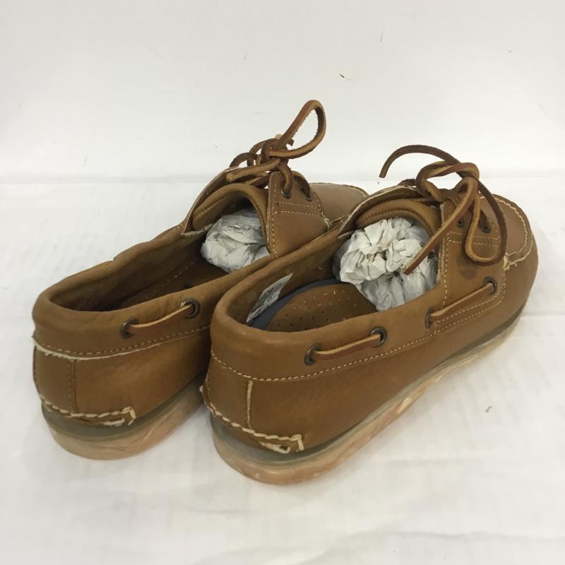 ティンバーランド Timberland カジュアルシューズ カジュアルシューズ CLASSIC BOAT デッキシューズ 26.5cm 箱有 26.5cm ワンポイント 茶 / ブラウン / メンズ USED 古着 中古 10069103