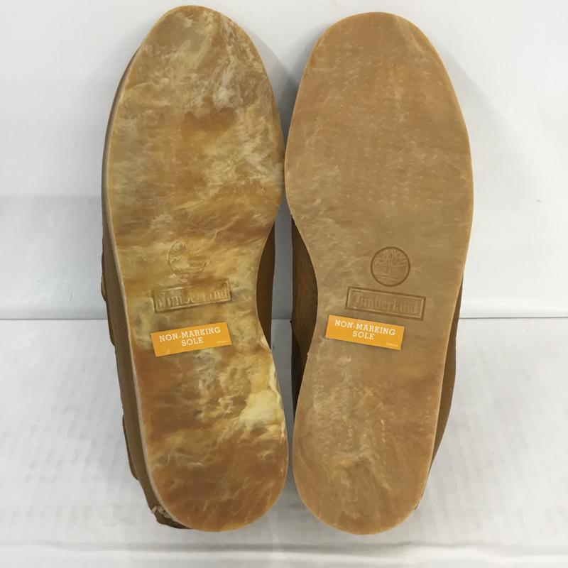 ティンバーランド Timberland カジュアルシューズ カジュアルシューズ CLASSIC BOAT デッキシューズ 26.5cm 箱有 26.5cm ワンポイント 茶 / ブラウン / メンズ USED 古着 中古 10069103