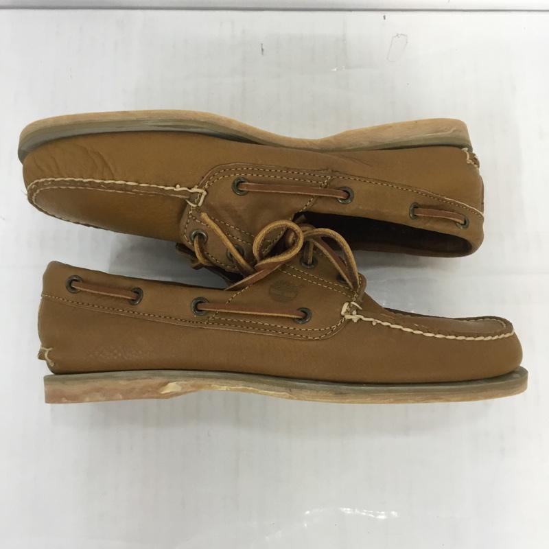 ティンバーランド Timberland カジュアルシューズ カジュアルシューズ CLASSIC BOAT デッキシューズ 26.5cm 箱有 26.5cm ワンポイント 茶 / ブラウン / メンズ USED 古着 中古 10069103