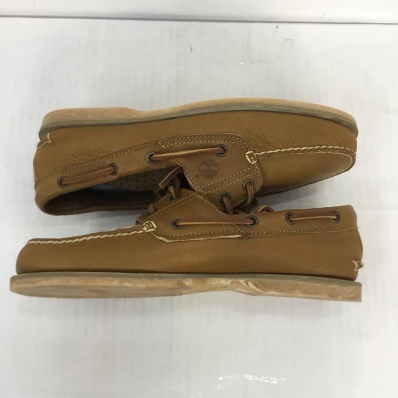 ティンバーランド Timberland カジュアルシューズ カジュアルシューズ CLASSIC BOAT デッキシューズ 26.5cm 箱有 26.5cm ワンポイント 茶 / ブラウン / メンズ USED 古着 中古 10069103
