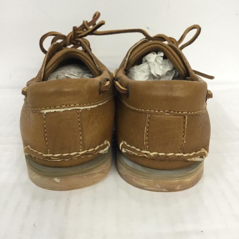 ティンバーランド Timberland カジュアルシューズ カジュアルシューズ CLASSIC BOAT デッキシューズ 26.5cm 箱有 26.5cm ワンポイント 茶 / ブラウン / メンズ USED 古着 中古 10069103