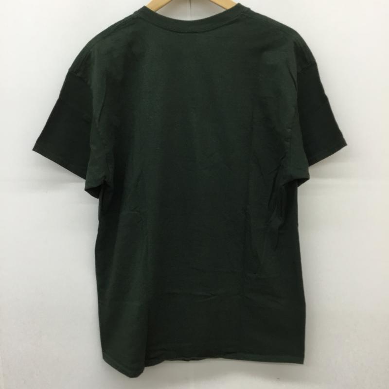 パラノイド PARANOID Tシャツ 半袖 L ロゴ、文字 X 刺繍 緑 / グリーン / メンズ USED 古着 中古 10069149
