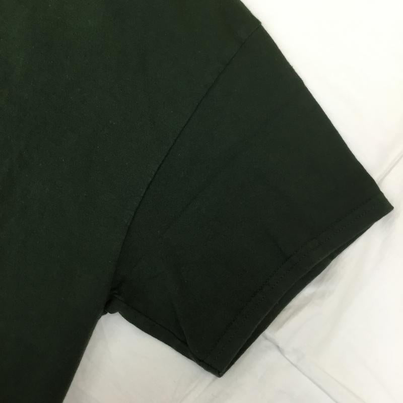 パラノイド PARANOID Tシャツ 半袖 L ロゴ、文字 X 刺繍 緑 / グリーン / メンズ USED 古着 中古 10069149