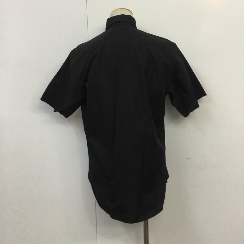 エーケーエーシックス AKA SIX シャツ、ブラウス 半袖 FRAGMENT DESIGN カットオフ S 無地 黒 / ブラック / メンズ USED 古着 中古 10069415