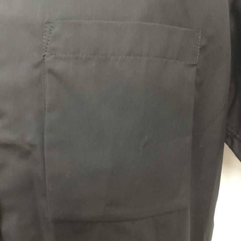 エーケーエーシックス AKA SIX シャツ、ブラウス 半袖 FRAGMENT DESIGN カットオフ S 無地 黒 / ブラック / メンズ USED 古着 中古 10069415