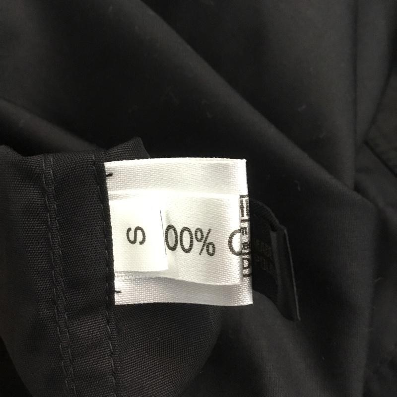 エーケーエーシックス AKA SIX シャツ、ブラウス 半袖 FRAGMENT DESIGN カットオフ S 無地 黒 / ブラック / メンズ USED 古着 中古 10069415