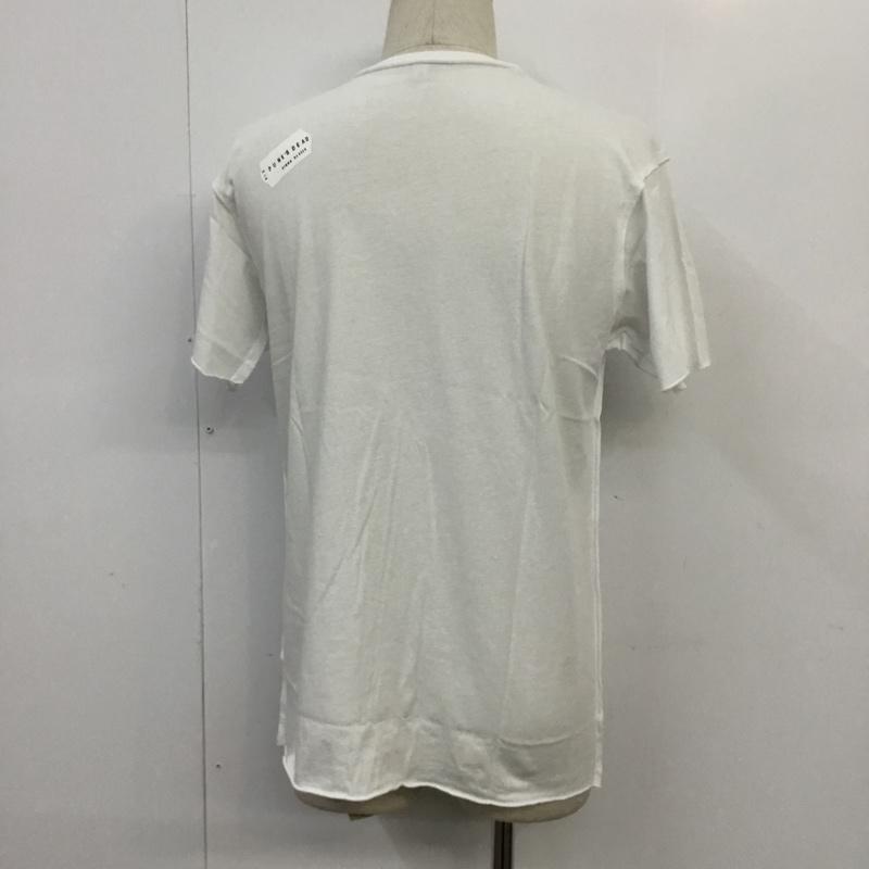 エーケーエーシックス AKA SIX Tシャツ 半袖 Fragment design tea for two S ロゴ、文字 白 / ホワイト / メンズ USED 古着 中古 10069417