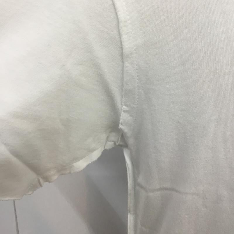 エーケーエーシックス AKA SIX Tシャツ 半袖 Fragment design tea for two S ロゴ、文字 白 / ホワイト / メンズ USED 古着 中古 10069417