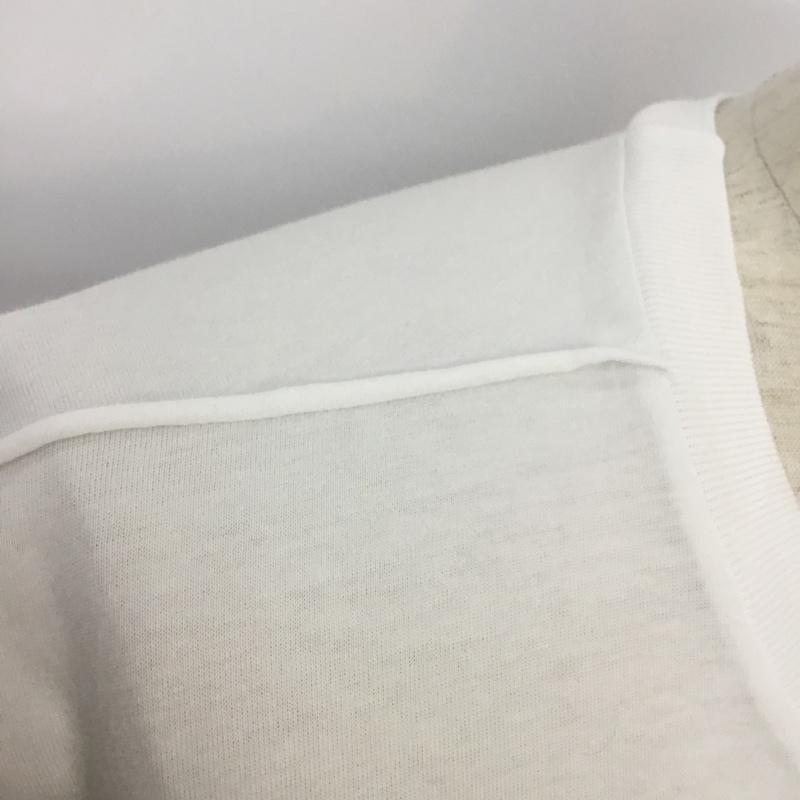エーケーエーシックス AKA SIX Tシャツ 半袖 Fragment design tea for two S ロゴ、文字 白 / ホワイト / メンズ USED 古着 中古 10069417