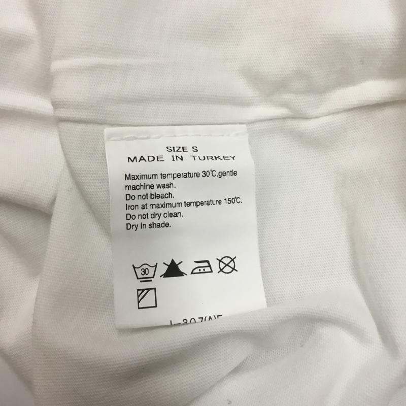 エーケーエーシックス AKA SIX Tシャツ 半袖 Fragment design tea for two S ロゴ、文字 白 / ホワイト / メンズ USED 古着 中古 10069417