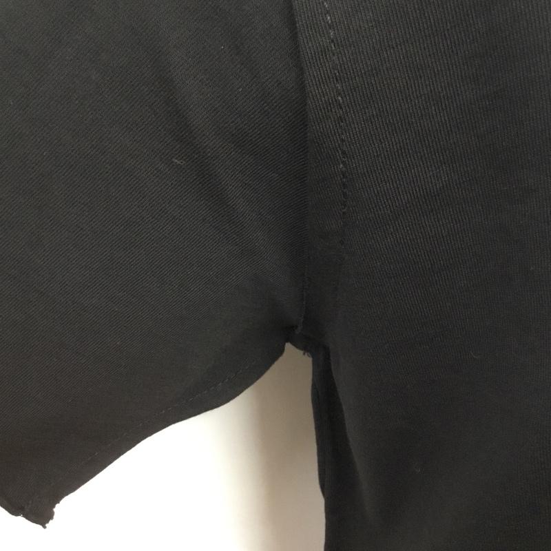 エーケーエーシックス AKA SIX Tシャツ 半袖 Fragment design tea for two S ロゴ、文字 黒 / ブラック / メンズ USED 古着 中古 10069418