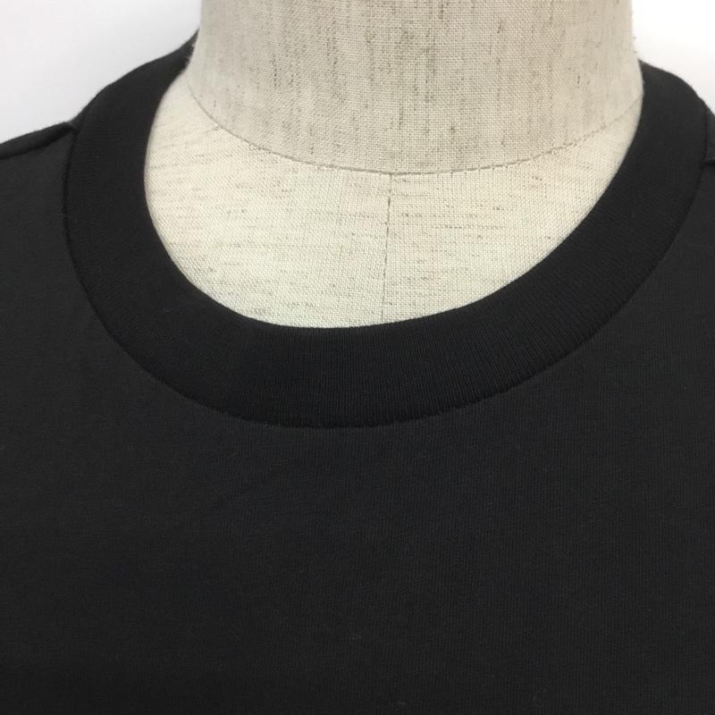 エーケーエーシックス AKA SIX Tシャツ 半袖 クルーネック M 無地 黒 / ブラック / メンズ USED 古着 中古 10069420
