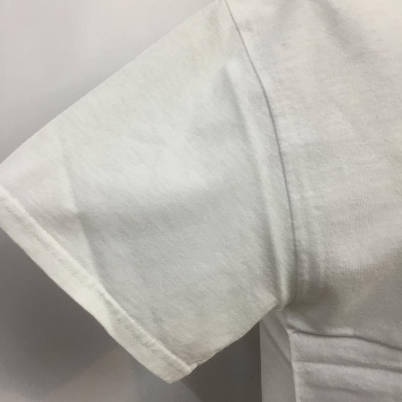 ギルダン GILDAN Tシャツ 半袖 MFSB M ロゴ、文字 白 / ホワイト / メンズ USED 古着 中古 10069423