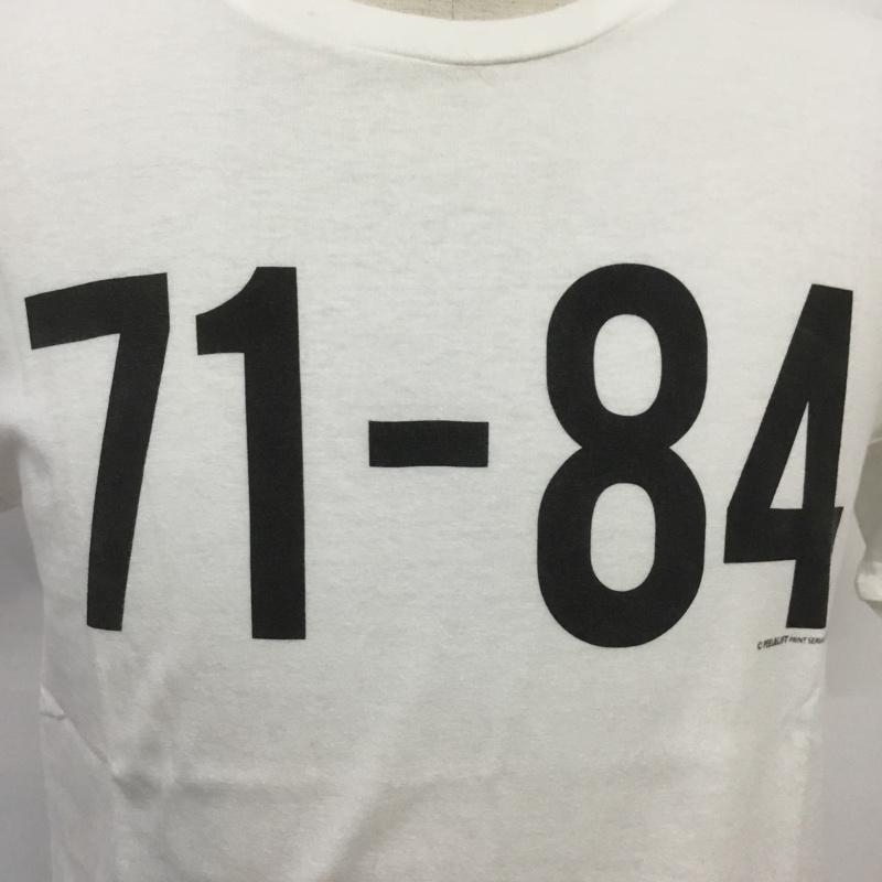 ピールアンドリフト PEEL&LIFT Tシャツ 半袖 PL17-MASST003 71-84 M プリント 白 / ホワイト / メンズ USED 古着 中古 10069426