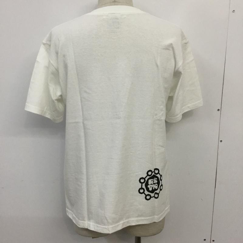 リゾネイトグッドイナフ RESONATE GOODENOUGH Tシャツ 半袖 グラフィック M プリント 白 / ホワイト / メンズ USED 古着 中古 10069428