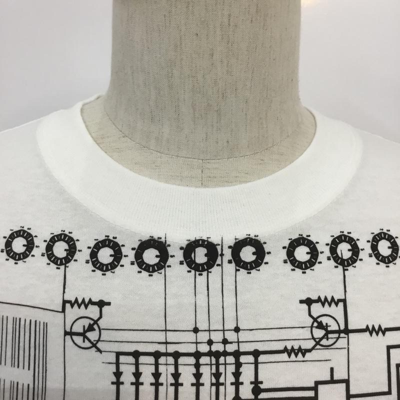 リゾネイトグッドイナフ RESONATE GOODENOUGH Tシャツ 半袖 グラフィック M プリント 白 / ホワイト / メンズ USED 古着 中古 10069428