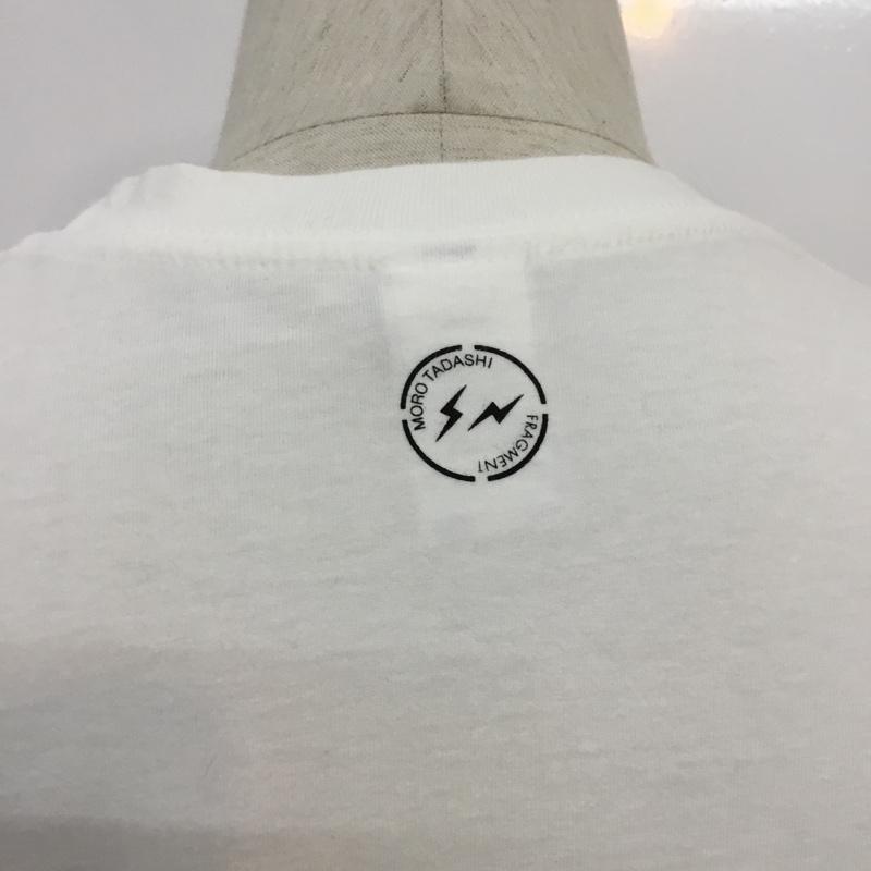 フラグメント FRAGMENT Tシャツ 半袖 MORO TADASHI ADAM & EVE 17AW M プリント 白 / ホワイト / メンズ USED 古着 中古 10069430