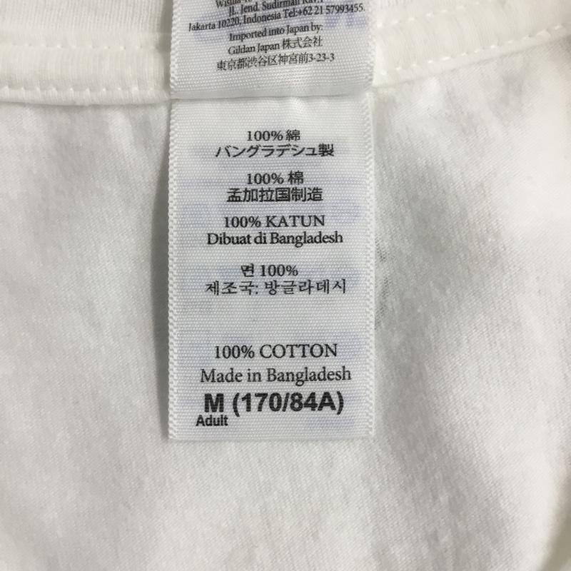 フラグメント FRAGMENT Tシャツ 半袖 MORO TADASHI ADAM & EVE 17AW M プリント 白 / ホワイト / メンズ USED 古着 中古 10069430