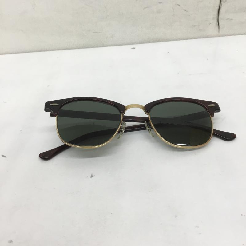 レイバン Ray-Ban めがね・サングラス サングラス 90s CLUB MASTER USA製 Bausch&Lomb ボシュロム 茶 / ブラウン / メンズ USED 古着 中古 10069448