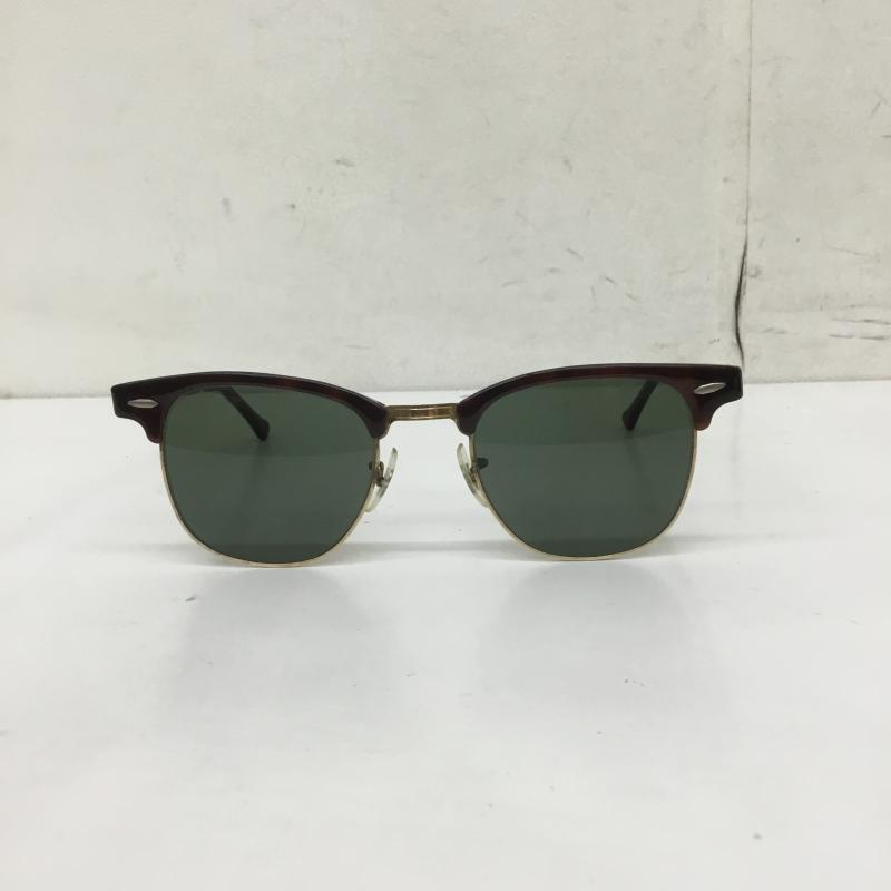 レイバン Ray-Ban めがね・サングラス サングラス 90s CLUB MASTER USA製 Bausch&Lomb ボシュロム 茶 / ブラウン / メンズ USED 古着 中古 10069448