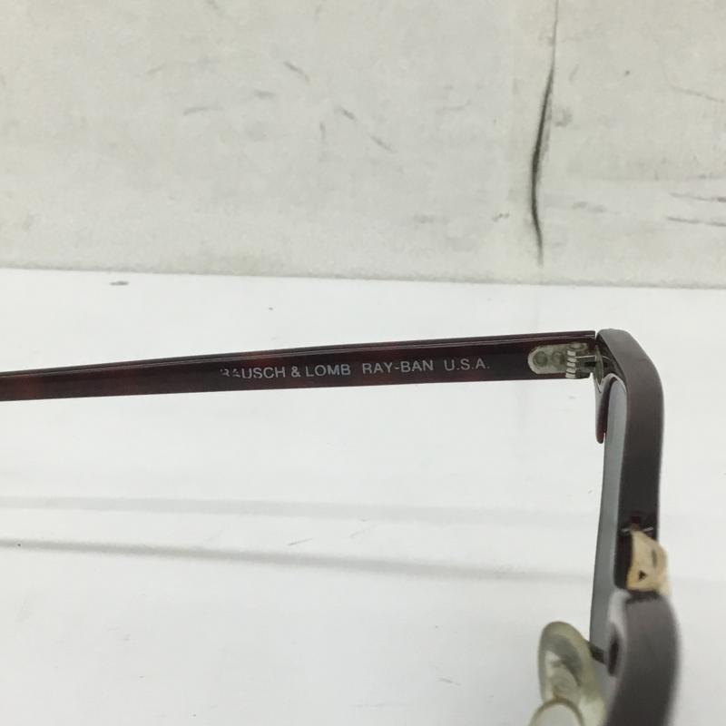 レイバン Ray-Ban めがね・サングラス サングラス 90s CLUB MASTER USA製 Bausch&Lomb ボシュロム 茶 / ブラウン / メンズ USED 古着 中古 10069448
