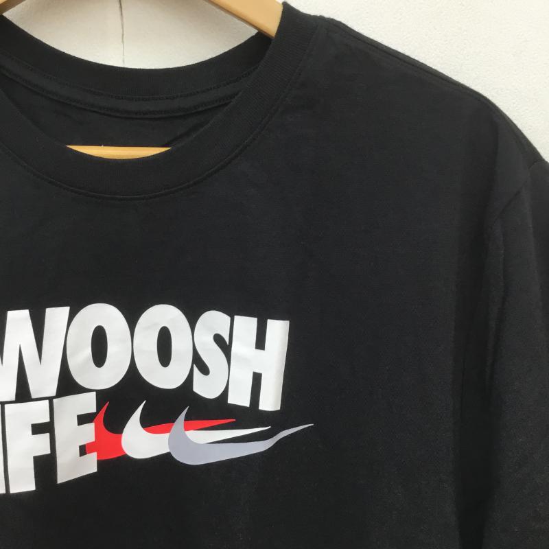 ナイキ NIKE Tシャツ 半袖 DD9160-010 タグ付 L ロゴ、文字 黒 / ブラック / メンズ USED 古着 中古 10069528