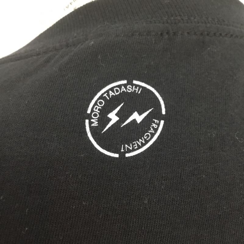 フラグメント FRAGMENT Tシャツ 半袖 MT-Adam and Eve もろ・ただしの小さな小さな展覧会 M プリント 黒 / ブラック / メンズ USED 古着 中古 10069582