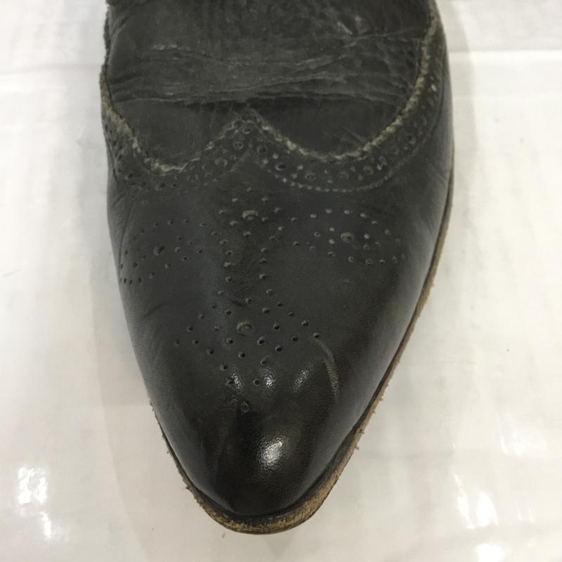 フットザコーチャー foot the coacher ブーツ ショートブーツ FT06AW-03 レースアップ ウィングチップ 8 1/2 無地 黒 / ブラック / メンズ USED 古着 中古 10069637