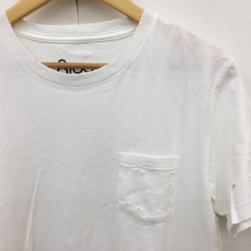 ロンハーマン Ron Herman Tシャツ 半袖 ダメージ加工 S ダメージ加工 白 / ホワイト / メンズ USED 古着 中古 10069680
