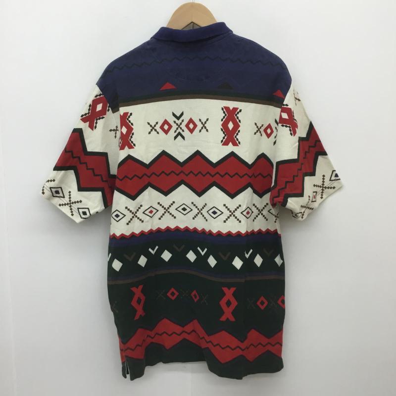 チャップス CHAPS ポロシャツ 半袖 90s Ralph Lauren M マルチカラー / マルチカラー / メンズ USED 古着 中古 10069684